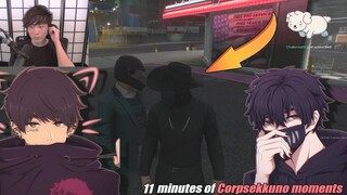 SYKKUNO'S REACTION WHEN HE FIRST MET CORPSE IN GTA RP NO PIXEL