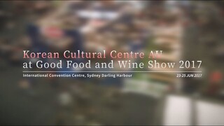 Korean Cultural Centre at Good Food and Wine Show 2017