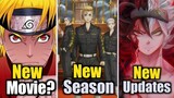 Naruto New Movie? || Tokyo Revengers New season|| Black Clover New Announcement || Comics Counter