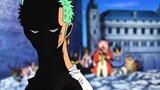 Zoro once again used his mortal body to resist the combined attack of the two Four Emperors and domi