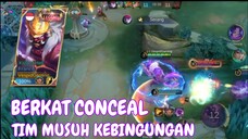 ketika lu mau mati tapi conceal menyelamatkanmu - gameplay Franco Mobile Legends bang bang