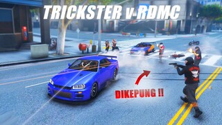 DIKEPUNG RDMC HUJAN PELURU !! TRICKSTER vs RDMC - GTA V ROLEPLAY