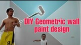 DIY Geometric Wall Paint Design | Angel Openiano