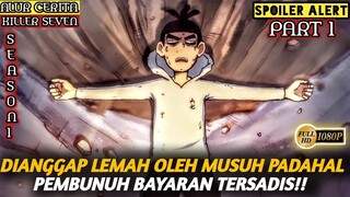 DIANGGAP LEMAH PADAHAL ASASIN TERKUAT  - Alur Cerita Film Animasi Donghua SCISSOR SEVEN  PART 1