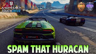 Spam That Huracan For The Win - Platinum League - Asphalt 9 Legends