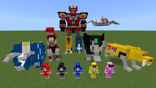 Power Rangers Addon - Minecraft PE Bedrock