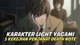 5 Kekejian Light Yagami di Anime Death Note, Real Penjahat!