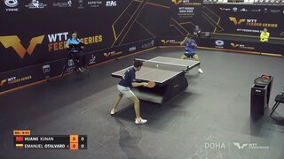 HUANGXUNAN-EMANUEL OTALVARO-WTT Feeder Doha 2025-MAIN DRAW-ROUND OF 64