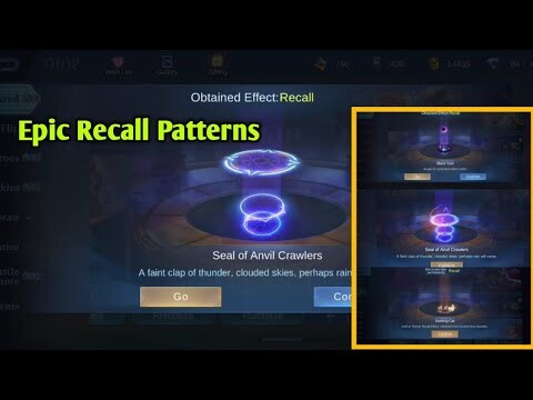 Trick To Draw Epic Recalls || How To Get Epic Recalls For 1 Diamond Mobile Legends: Bang Bang