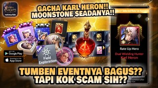 HATI-HATI EVENT SCAM?!! GACHA KARL HERON TEORI PASRAH!! - Seven Knights 2 Indonesia | Gacha