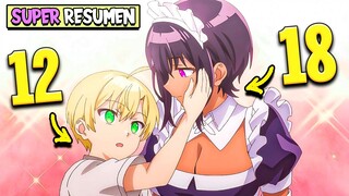 ❌VIVIA SOLO con SU MAID PECHUGONA y la hizo su NOVIA!🤠 SAIKIN MAID SUPER RESUMEN