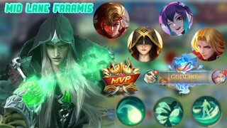 Mid Lane Faramis?!? | Faramis Best Build 2022 | Faramis Insane Burst Damage| Faramis Gameplay | MLBB