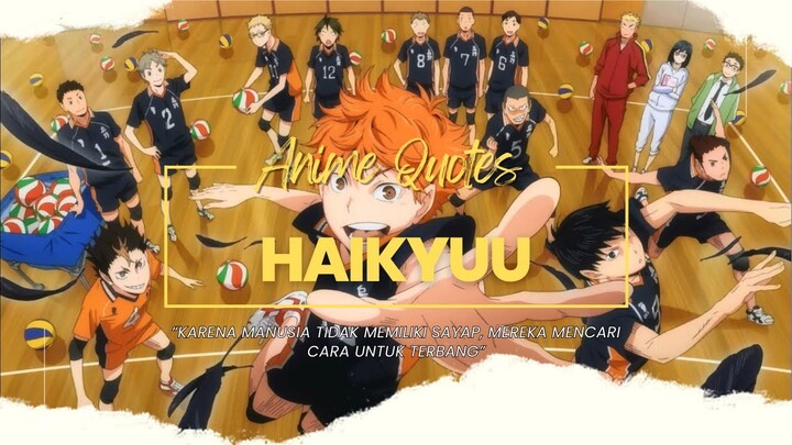 Quotes Anime Haikyuu 2023