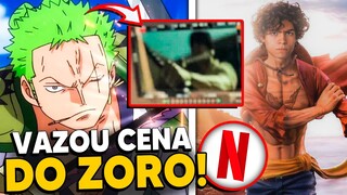 VAZOU CENA DO ZORO NA SÉRIE DO ONE PIECE LIVE ACTION!