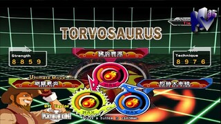Torvosaurus Dr  Taylor Dinosaur King Arcade Game 古代王者恐竜キング VS Dinoman