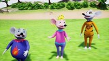 Lucy & The Mice | Play Golf  (Episode 49) | New Funny  Animated Cartoon Videos For Kids
