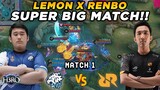 SUPER BIG MATCH SEBELUM MSC!! COMBO RENBO X LEMON!! - RRQ vs EVOS Match 1