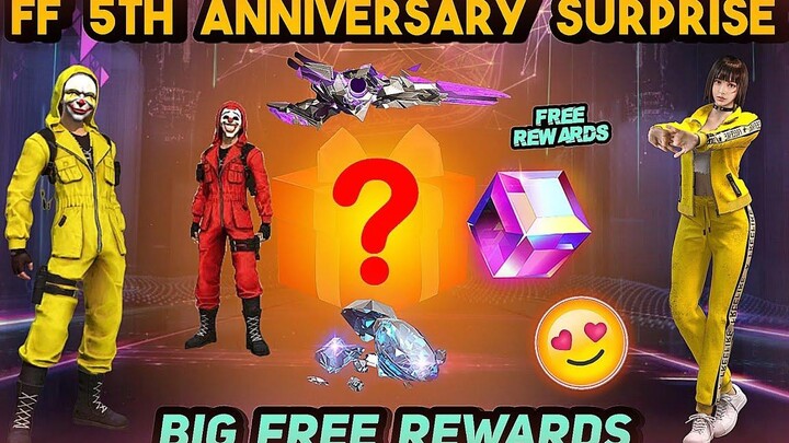 Free Fire กิจกรรมเซอร์ไพรส์ครบรอบ 5 ปี ฟรี Magic Cube ตัวละครฟรี เพชรฟรี