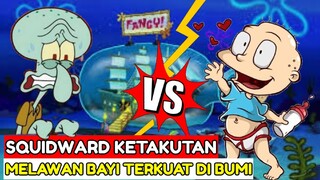 Squidward Ketar Ketir Melawan Bayi Terkuat Di Bumi Rugrats tommy pickles VS Spongebob Squarepants