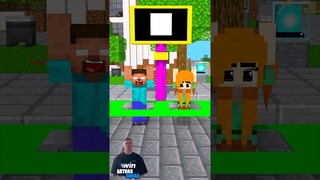 New Body Figure Challenge with Herobrine and Alex - Minecraft Funny Animation