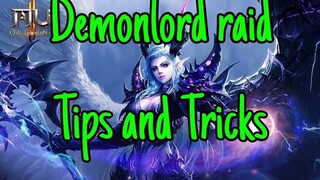 Tricks and Tips sa Demonlord Raid  ¦¦ Baka makatulong sayo para makapasok ka sa Ranking