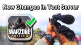 6 New Changes in Warzone Mobile Test Server