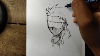 Kakashi hatake dari anime Naruto 😳✨🔥