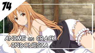 Momen Ketika Jagain Istri Tidur [ Anime On Crack Indonesia ] 74