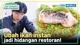 [IND/ENG] Sangyeob masak dari bahan yang ada di kulkas Hangri | Fun-Staurant | KBS WORLD TV 240520