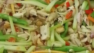 Veggies with oyster sauce