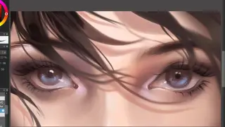 [Painting]MediBang shows you how to draw a pair of eyes in 5 minutes