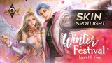 Winter Party Yorn & Lauriel - New Couple Skin - Garena AOV (Arena of Valor)