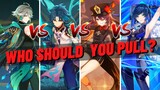 Alhaitham VS Xiao VS Hu Tao VS Yelan - Who Should You Pull For In Genshin Impact 3.4 Banners?