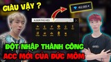 FREE FIRE | Đột Nhập Acc Mới Của Đức Mõm Bất Ngờ " Full TVC 10K Huy Hiệu" Và Thừa Hơn 400K KC !!!