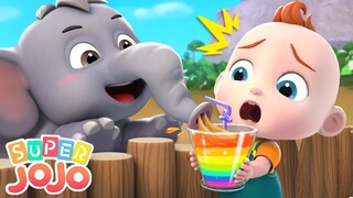 Let's Go to the Zoo+More | Animal Friends Song | Super JoJo - Nursery Rhymes | Playtime with Friends