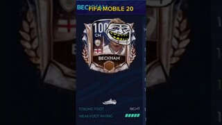 Free Beckham Card Now vs then! #fcmobile #fc24 #fifamobile