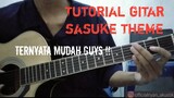 tutorial gitar sasuke theme | gitar cover part 1