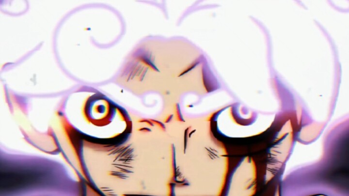 Hình dạng thần mặt trời Nika của Luffy đẹp trai quá