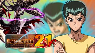 Dungeon Of Trials 21f | ft. Yusuke | Grand summoners