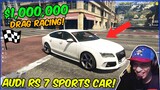 AUDI RS7 SPORTS CAR RACING for $1,000,000 in GTA 5 (Grand Roleplay)