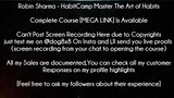 Robin Sharma Course HabitCamp Master The Art of Habits download