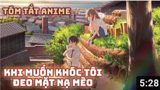 Tóm tắt - Khi Muốn Khóc , Tôi Đeo Mặt Nạ Mèo - - Nakitai Watashi wa Neko o Kabur