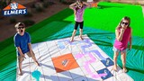 Giant Board Game Slime Challenge | JKrew