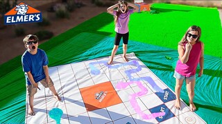 Giant Board Game Slime Challenge | JKrew