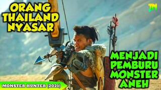 TERJEBAK DIANTARA KEPUNGAN PARA MONSTER RAKSASA || Alur Cerita Film  - MONSTER HUNTER (2021)