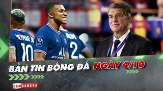 Bản tin Bóng đá ngày 6/10 | Mbappe có thể đến Real vào tháng giêng; Barca vẫn đang nợ 115 triệu euro