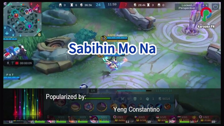 Yeng Constantino Sabihin Mo Na Karaoke PH