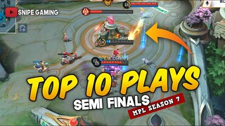 TOP 10 PLAYS OF MPL SEASON 7 SEMI FINALS