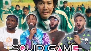 CRAZIEST SHOW OUT Squid Games Episode 1 Reaction