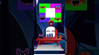 Poppy Playtime Animation Meme - Color Puzzle Challenge- countryballs animation #countryballs #shorts